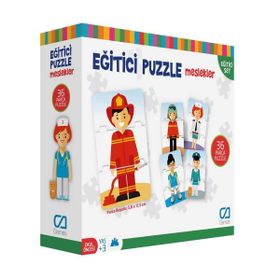 Ca Games Meslekler 3 Yaş+ Eğitici Puzzle