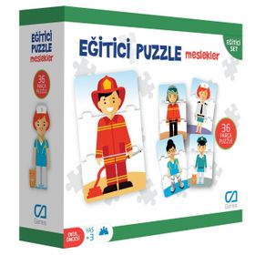Ca Games Meslekler 3 Yaş+ Eğitici Puzzle