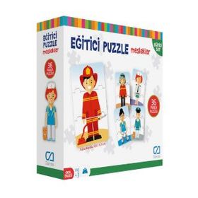 CA Games Meslekler 36 Parça Eğitici Puzzle