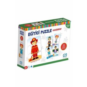 CA Games Meslekler 36 Parça Eğitici Puzzle