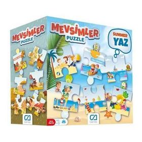 CA Games Mevsimler Yer Puzzle