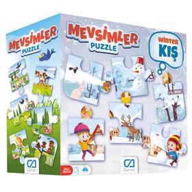 CA Games Mevsimler Yer Puzzle