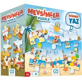CA Games Mevsimler Yer Puzzle