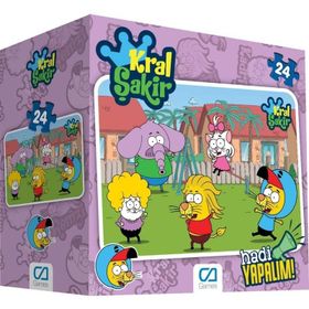 CA Games P3590S9790 Kral Şakir Yer 24 Parça Puzzle