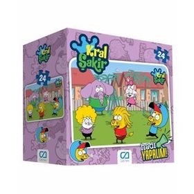 CA Games P3590S9790 Kral Şakir Yer 24 Parça Puzzle