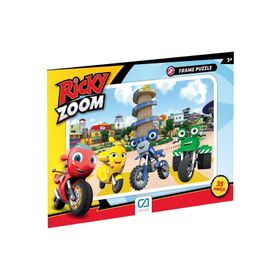 CA Games Parstek Ricky Zoom 35 Parça Frame Kırmızı Puzzle