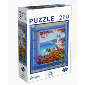 CA Games Pencere 260 Parça Puzzle