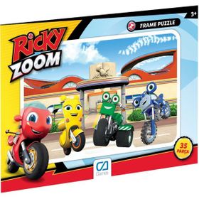 CA Games Ricky Zoom Frame 2 35 Parça Puzzle