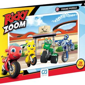 CA Games Ricky Zoom Frame 2 35 Parça Puzzle