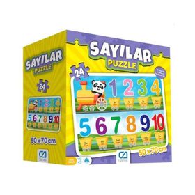 CA Games Sayılar Yer Puzzle