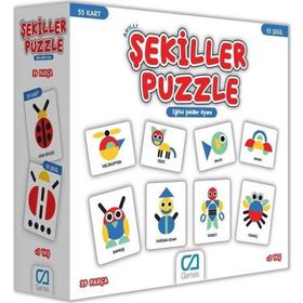 CA GAMES Şekiller Puzzle Eğitici Şekiller Oyunu