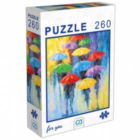 CA Games Şemsiyeler 260 Parça Puzzle
