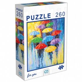 CA Games Şemsiyeler 260 Parça Puzzle
