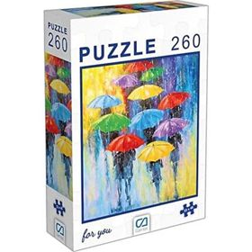 CA Games Şemsiyeler 260 Parça Puzzle