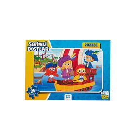 CA Games Sevimli Dostlar Kırmızı Balık 24 Parça Frame Puzzle