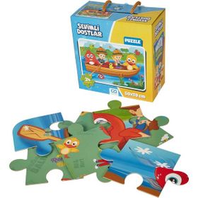 CA Games Sevimli Dostlar Yer Puzzle