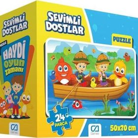 CA Games Sevimli Dostlar Yer Puzzle
