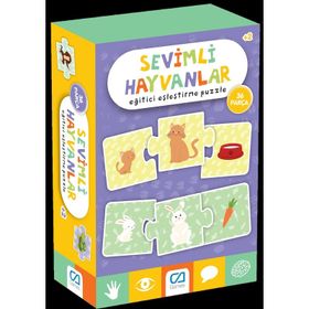 CA Games Sevimli Hayvanlar Puzzle