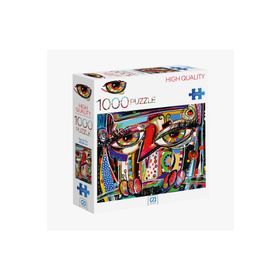 CA Games Soyut Yüz 1000 Parça Puzzle