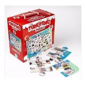 CA Games Türkiyemiz 24 Parça Eğitici Yer Puzzle