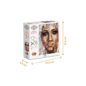 CA Games Tuval Yüz 1000 Parça Puzzle