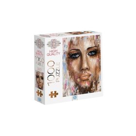 CA Games Tuval Yüz 1000 Parça Puzzle
