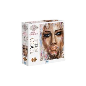 CA Games Tuval Yüz 1000 Parça Puzzle