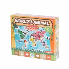 CA Games Worlds Animal Dünyanın Hayvanlarını Keşfet Eğitici Oyun