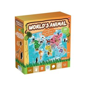CA Games Worlds Animal Dünyanın Hayvanlarını Keşfet Eğitici Oyun