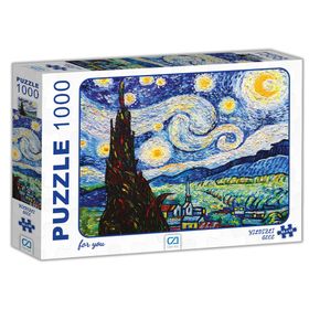 CA Games Yıldızlı Gece 1000 Parça Puzzle