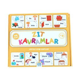 CA Games Zıt Kavramlar Eğitici Kartlar