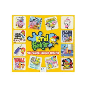 Ca Oyun Kral Şakir 48 Parça Hafıza Oyunu