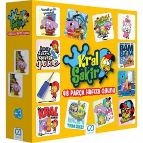 Ca Oyun Kral Şakir 48 Parça Hafıza Oyunu