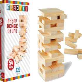 Ca Oyun Küçük Boy Graditi-Ahşap Denge Oyunu