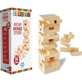 Ca Oyun Küçük Boy Graditi-Ahşap Denge Oyunu