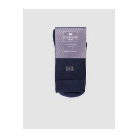 Cabani 005 Bambu Soket Lacivert Orta Konç Erkek Çorap
