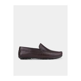 Cabani 010M150 Kauçuk Tabanlı Hakiki Deri Kahverengi Erkek Loafer Ayakkabı