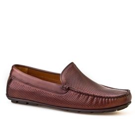 Cabani 010M150B Hakiki Deri Kahverengi Erkek Günlük Loafer Ayakkabı