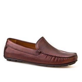 Cabani 010M150B Hakiki Deri Kahverengi Erkek Günlük Loafer Ayakkabı