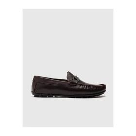 Cabani 010M823B Hakiki Deri Kahverengi Erkek Loafer Ayakkabı