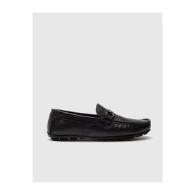 Cabani 010M823M Hakiki Deri Siyah Erkek Loafer Ayakkabı