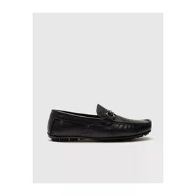 Cabani 010M823M Hakiki Deri Siyah Erkek Loafer Ayakkabı