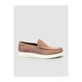Cabani 114M129 Taba Nubuk Erkek Loafer Ayakkabı