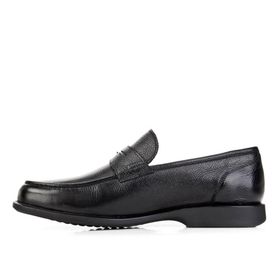 Cabani 121M1417 Hakiki Deri Siyah Erkek Loafer Ayakkabı