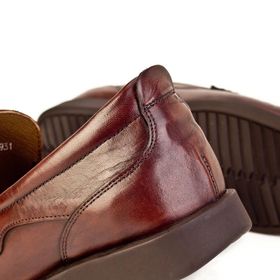 Cabani 121M284 Hakiki Deri Siyah Kaymaz Kauçuk Tabanlı Erkek Günlük Ayakkabı