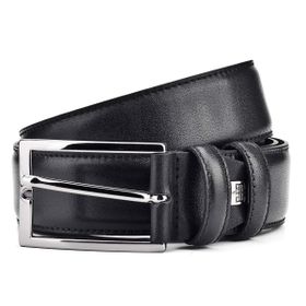 Cabani 130 Siyah 3.5 cm Erkek Kemer