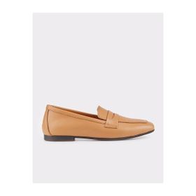 Cabani 16101 Hakiki Deri Taba Kadın Loafer Ayakkabı