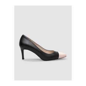 Cabani 197008 Hakiki Deri Siyah Kadın Stiletto