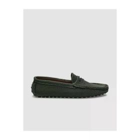 Cabani 1988 Triko Haki Erkek Loafer Ayakkabı