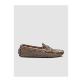 Cabani 1988 Triko Vizon Erkek Loafer Ayakkabı